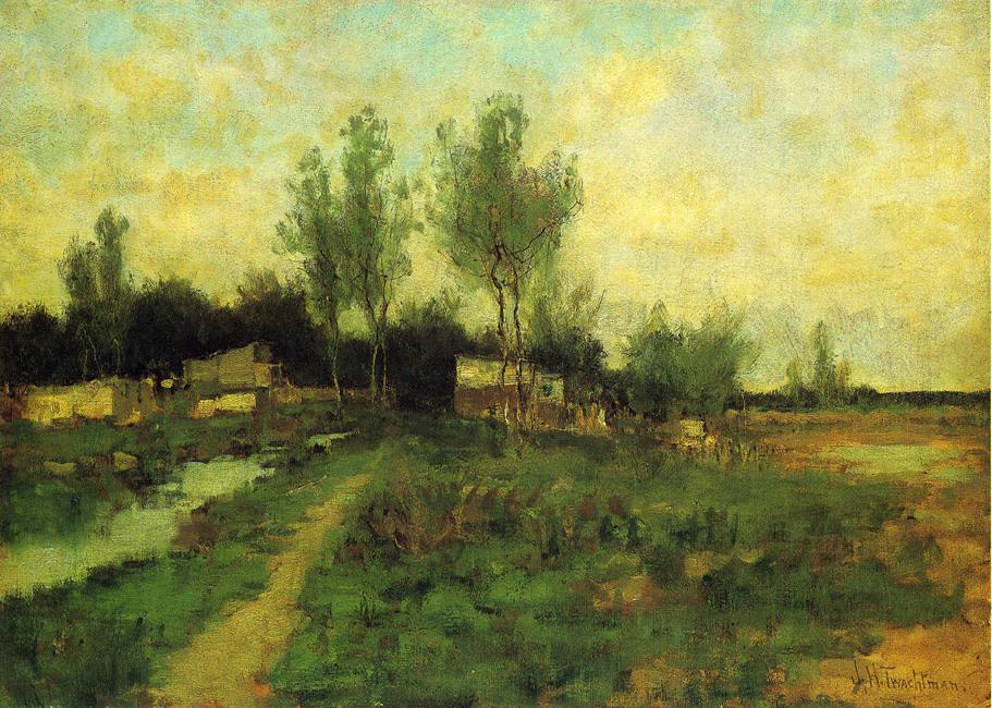 Country Path by John Twachtman,A3(16x12")Poster