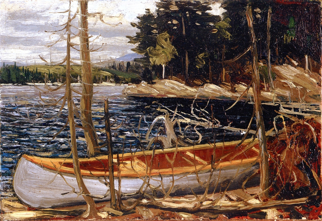 The Canoe by Tom Thomson,16x12(A3) Poster