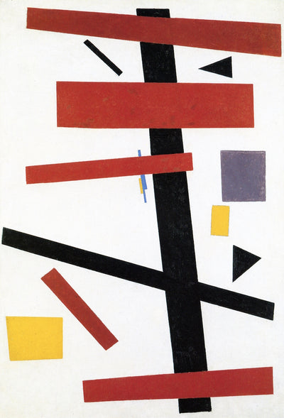 Suprematism (Supremus No. 50) by Kasimir Malevich,16x12(A3) Poster