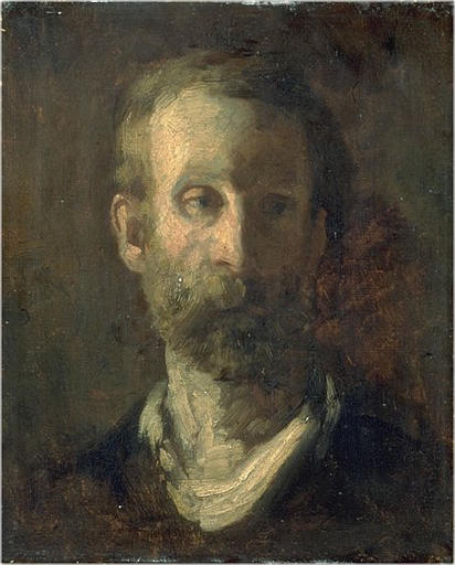 Portrait of Felix Thomas, vintage artwork by Jean-Baptiste Carpeaux, 12x8" (A4) Poster
