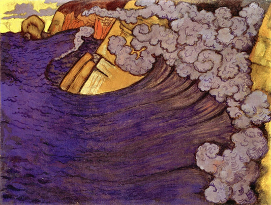 Violet Blade by Georges Lacombe,A3(16x12")Poster