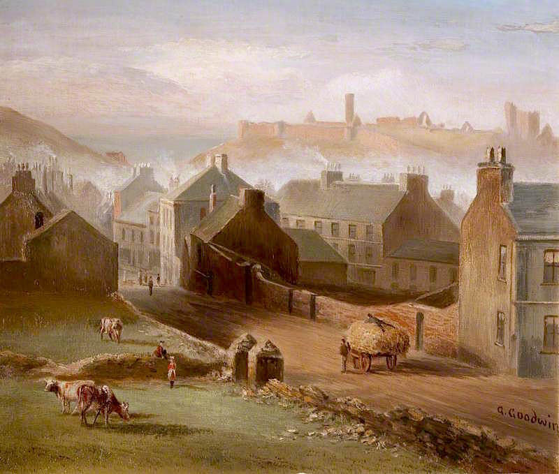 Derby Road, Peel by George Goodwin,A3(16x12")Poster