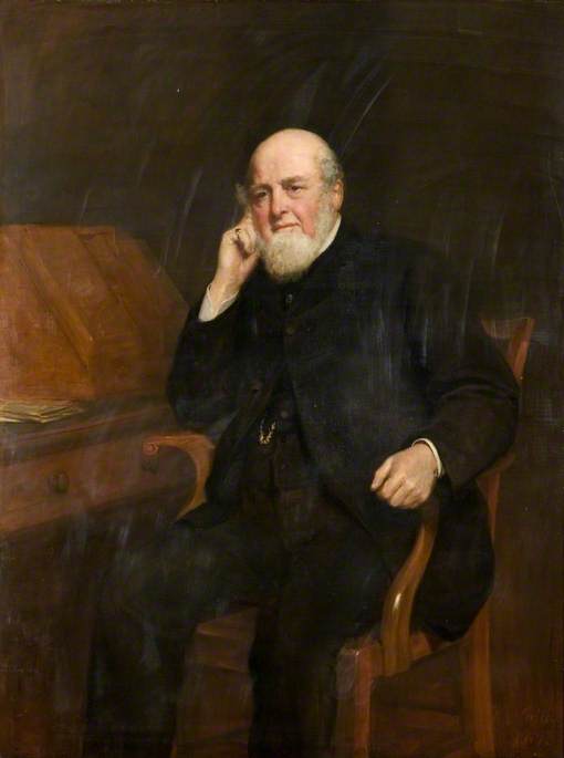 James Laing, vintage artwork by John Maler Collier, 12x8" (A4) Poster