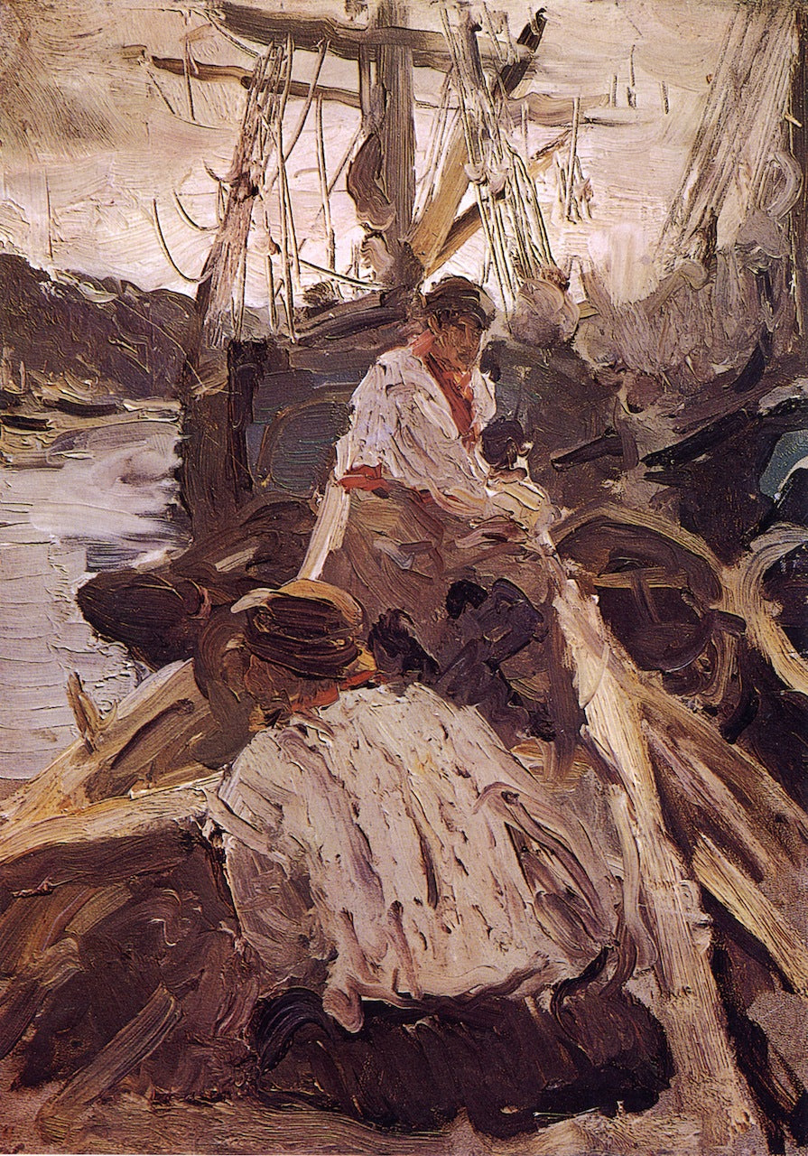 Pomors by Valentin Serov,A3(16x12")Poster