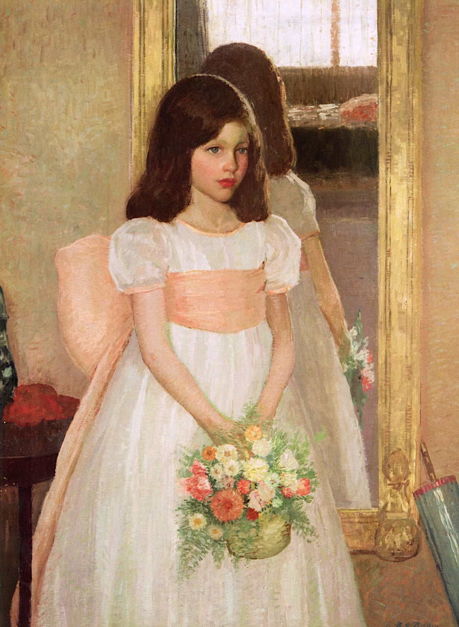 The Little Bridesmaid, vintage artwork by Rae Sloan Bredin, 12x8" (A4) Poster