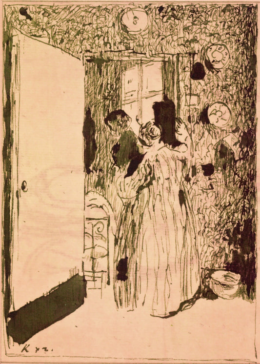 The Baby's Room by Ker Xavier Roussel,A3(16x12")Poster