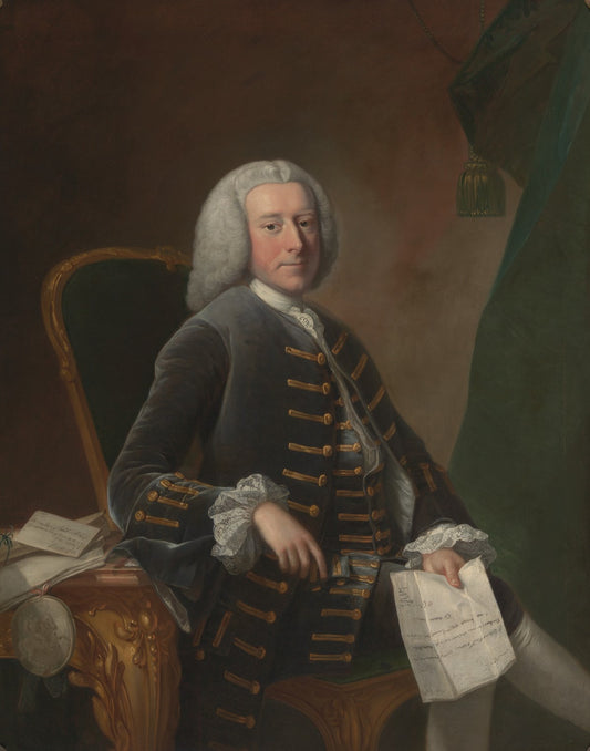 Charles Pinfold, vintage artwork by Thomas Hudson, 12x8" (A4) Poster