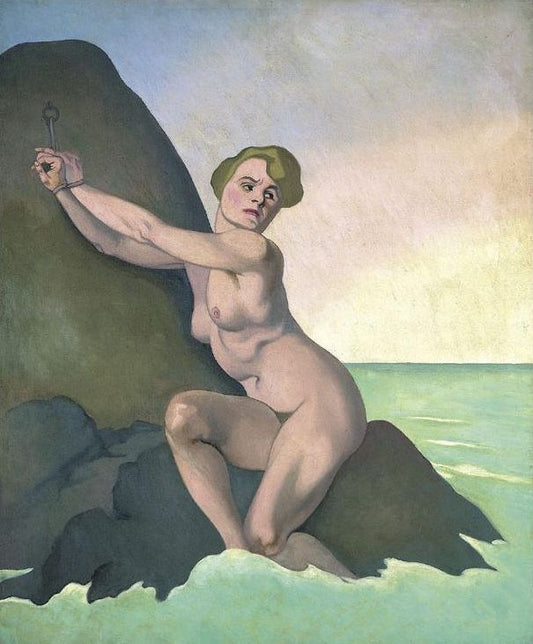 Andromede by Felix Vallotton,A3(16x12")Poster