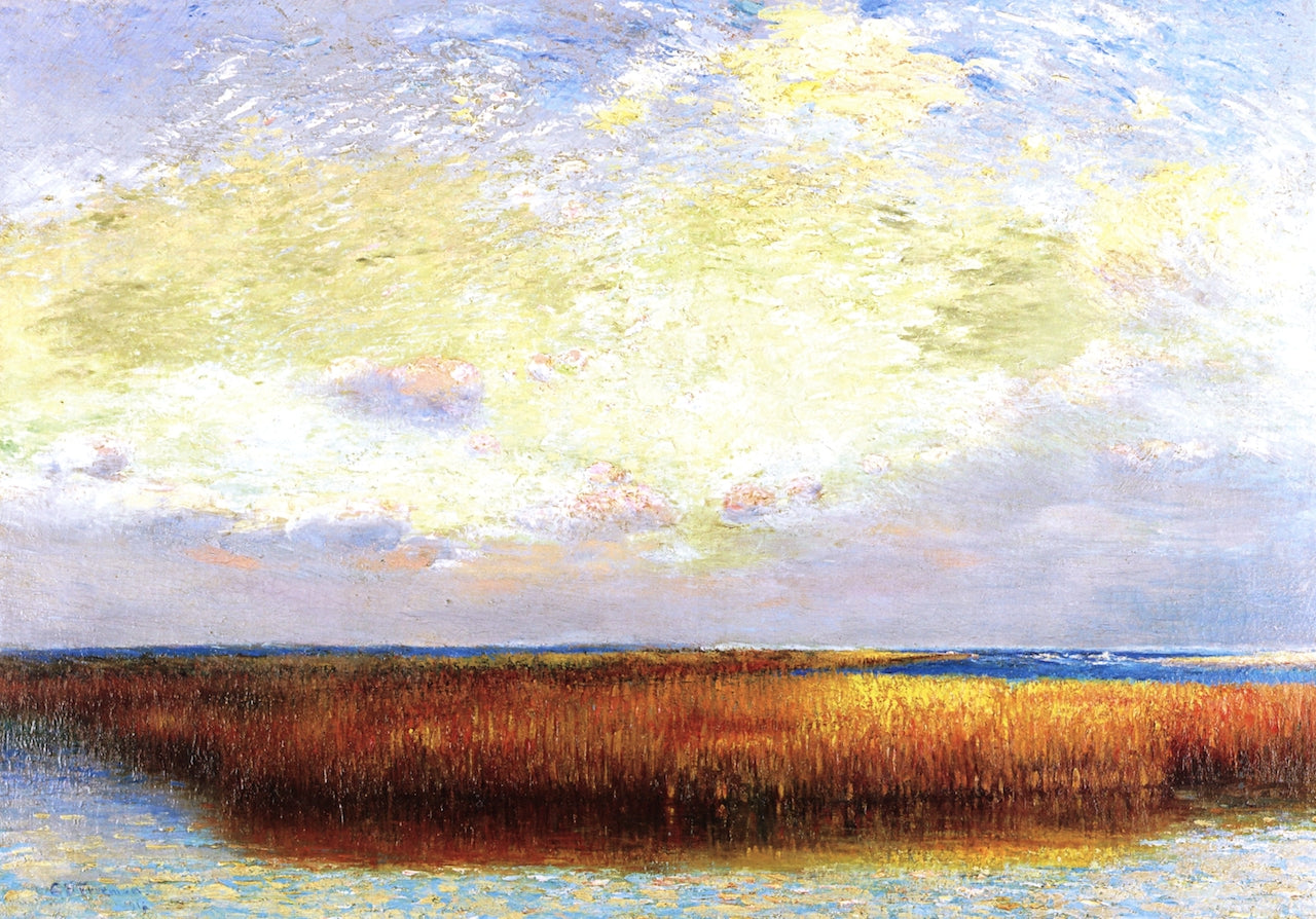 October Meadows, vintage artwork by Charles H. Freeman, 12x8" (A4) Poster