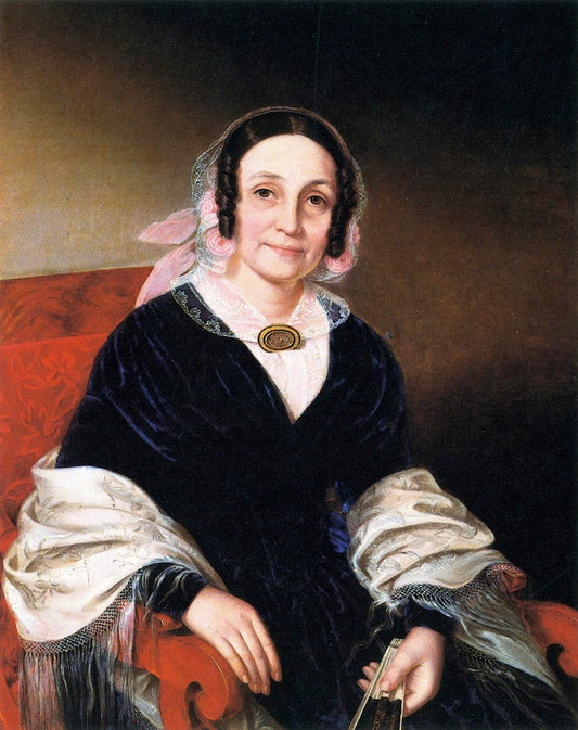 Patience Cole Cortland, vintage artwork by Sarah Miriam Peale, A3 (16x12") Poster Print