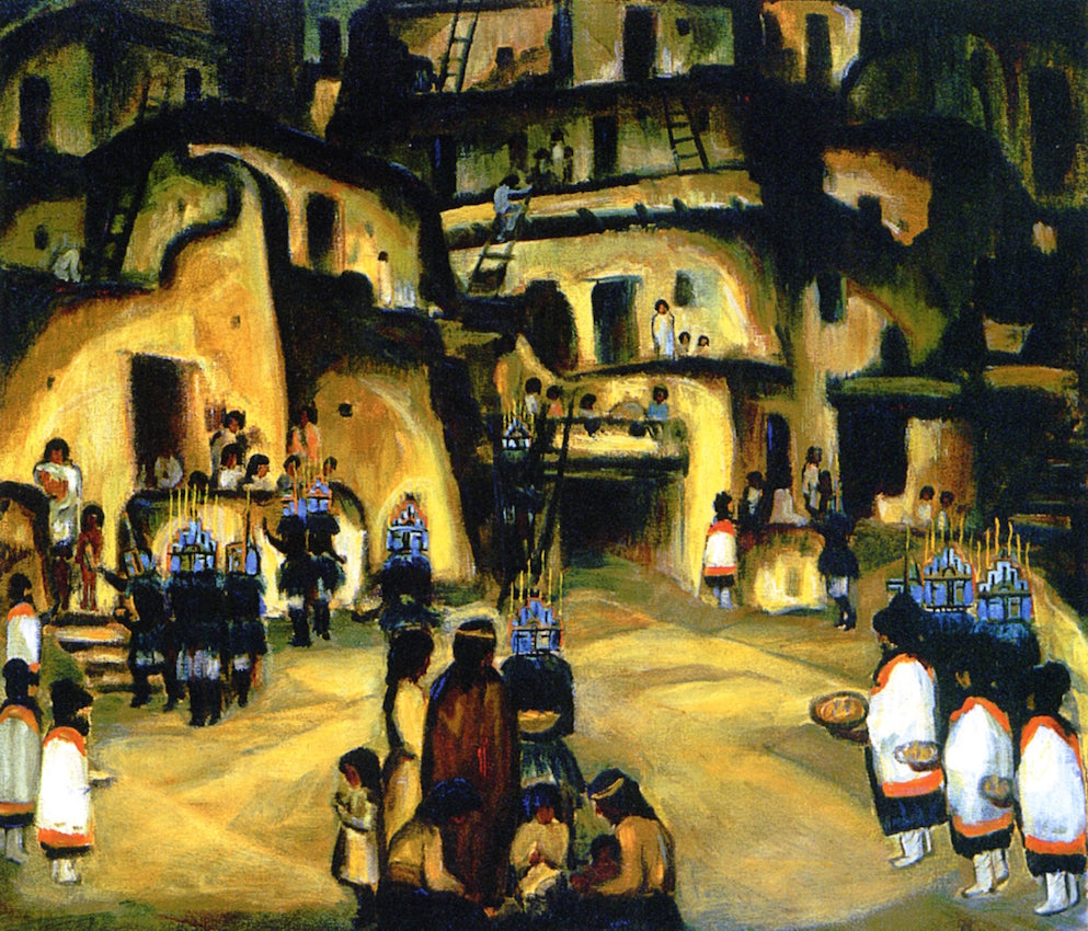 Hopi Gift Ceremony by Frank Applegate,16x12(A3) Poster