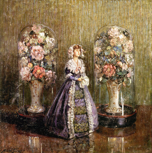 Rosemary, vintage artwork by Abbott Fuller Graves, 12x8" (A4) Poster