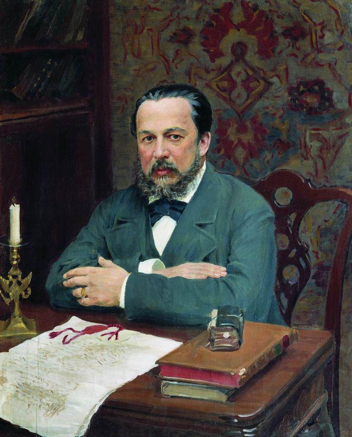 Portrait of A.S. Uvarov by Ivan Kulikov,16x12(A3) Poster