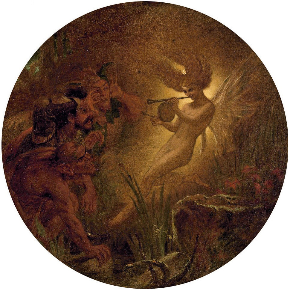 The Isle is full of Noises, vintage artwork by Sir Joseph Noel Paton, A3 (16x12") Poster Print