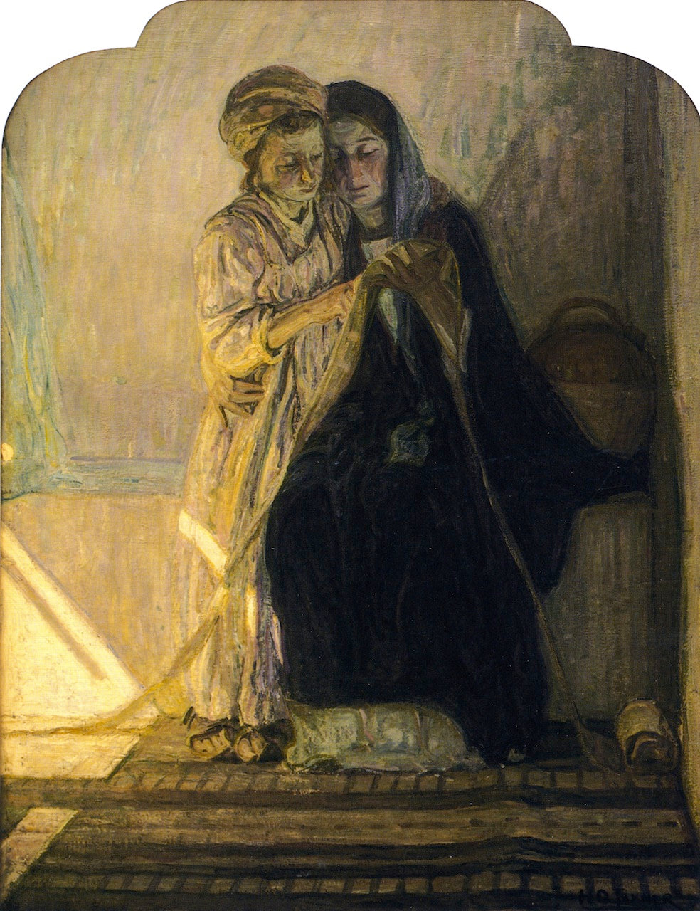 Christ Learning to Read by Henry Ossawa Tanner,A3(16x12")Poster