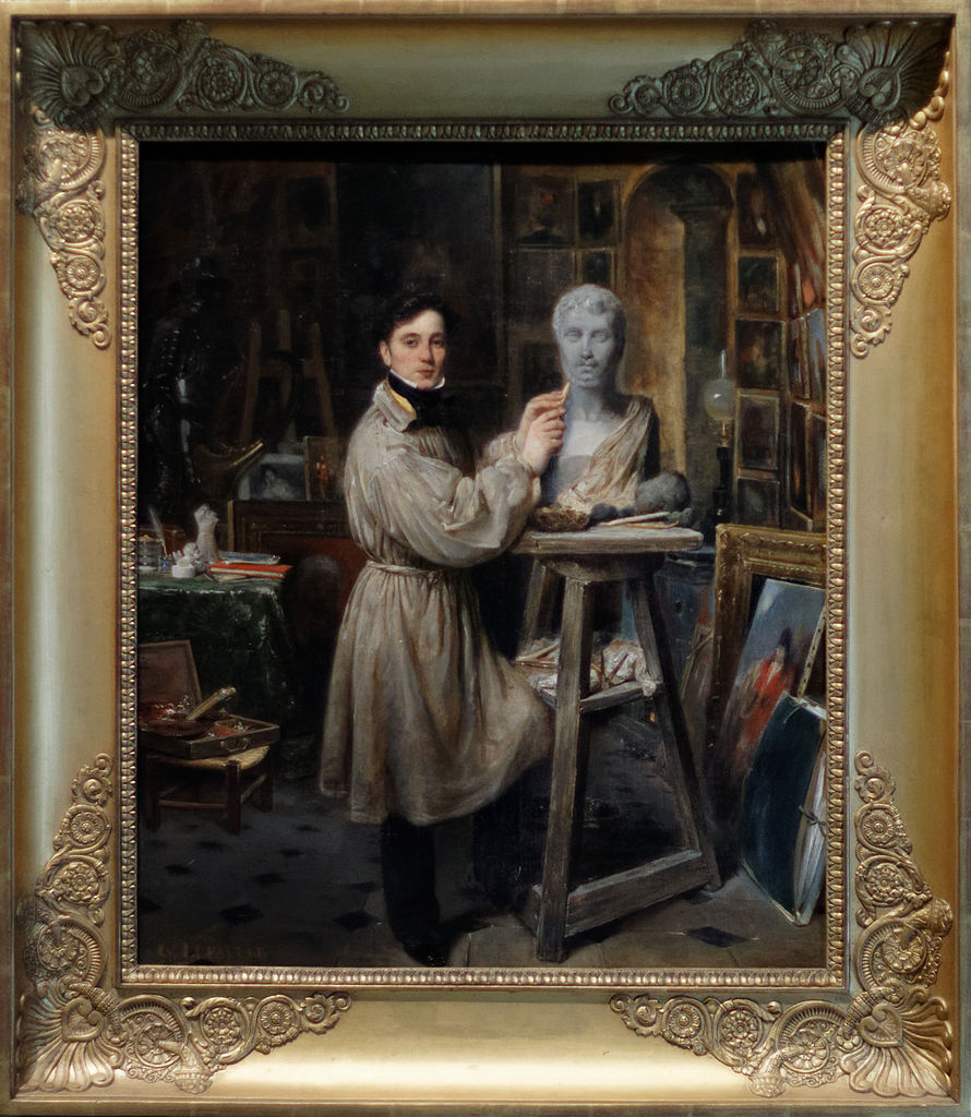 Jean-Pierre Dantan, vintage artwork by François Gabriel Guillaume Lepaulle, A3 (16x12") Poster Print