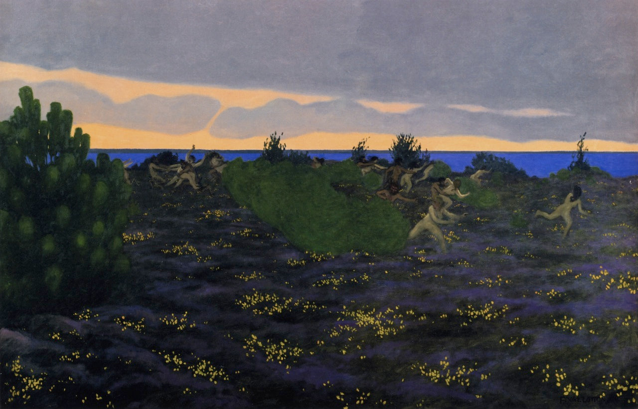 Antique Evening by Felix Vallotton,A3(16x12")Poster