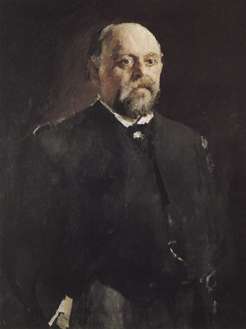 Portrait of Savva Mamontov by Valentin Serov,A3(16x12")Poster