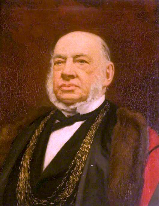 Alderman John Kent, Mayor, vintage artwork by Frank Robinson Daniell, 12x8" (A4) Poster