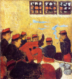 A Barracks Scene by Pierre Bonnard,A3(16x12")Poster