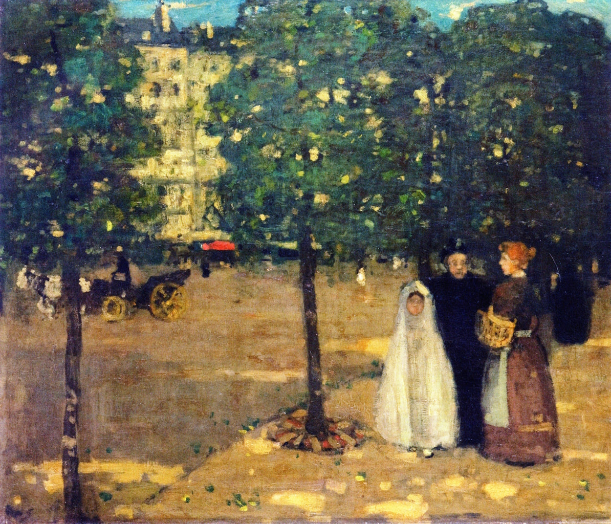 The Communicant by James Wilson Morrice,A3(16x12")Poster
