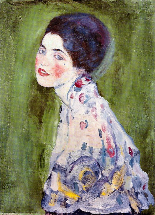 The Lady by Gustav Klimt,A3(16x12")Poster