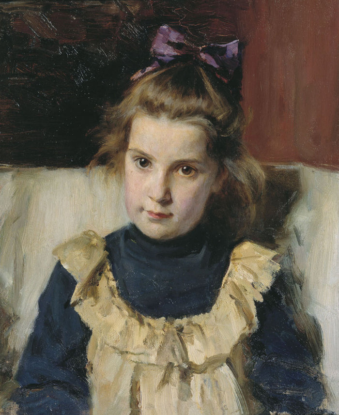 The Artist's Daughter Tatiana by Vasily Savinsky,A3(16x12