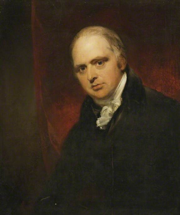 Daniel Lysons (1762–1834),, vintage artwork by Thomas Lawrence, 12x8" (A4) Poster