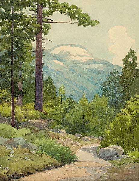 Keith's Dome, Fallen Leaf by Lorenzo Palmer Latimer,A3(16x12")Poster