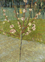 Almond Tree in Blossom, vintage artwork by Vincent van Gogh, 12x8" (A4) Poster