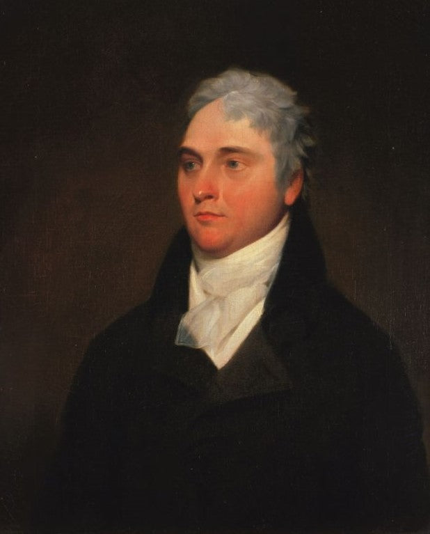 William Pinkney (1764-1822), vintage artwork by John Trumbull, 12x8" (A4) Poster