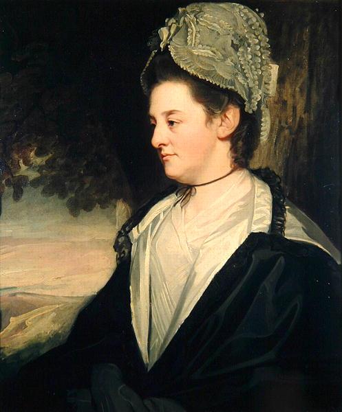 Lady Louisa Conolly, vintage artwork by George Romney, 12x8" (A4) Poster