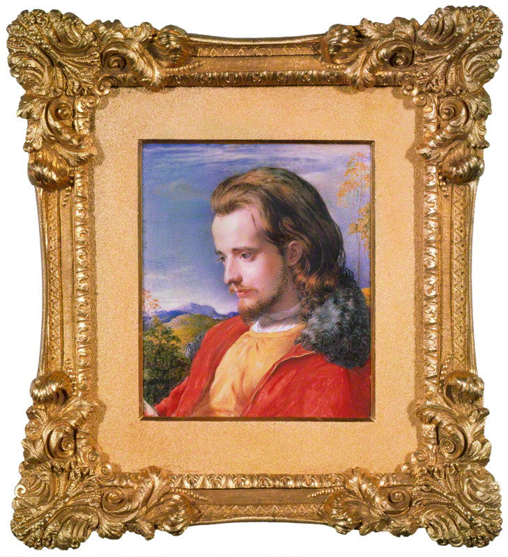 Samuel Palmer, vintage artwork by George Richmond, A3 (16x12") Poster Print
