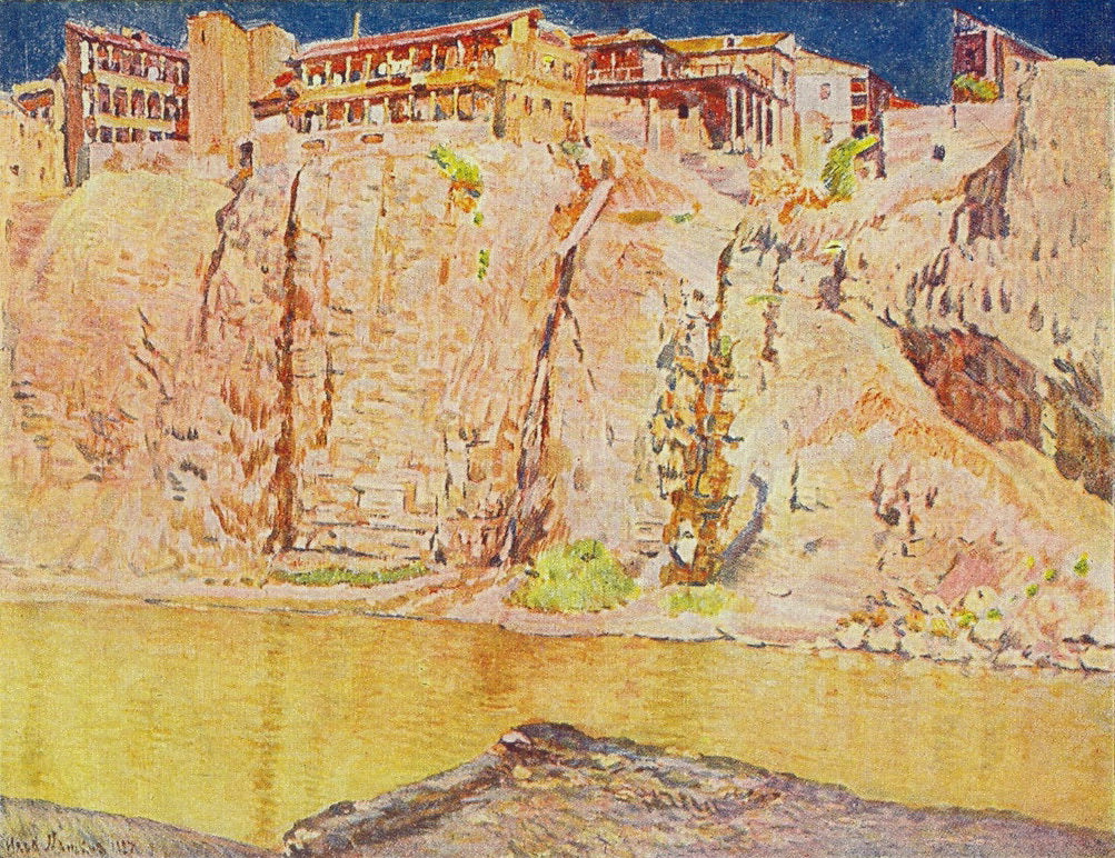 Georgia. Tbilisi. The Kura River by Ilya Mashkov,16x12(A3) Poster