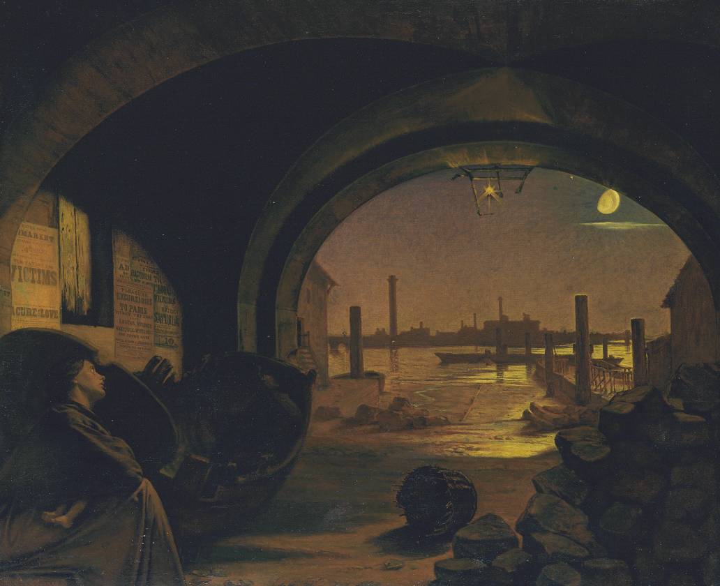 Past and Present, No. 3, vintage artwork by Augustus Leopold Egg, A3 (16x12") Poster Print