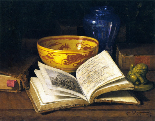 Lionel and Clarissa - A Comic Opera, vintage artwork by Claude Raguet Hirst, 12x8" (A4) Poster