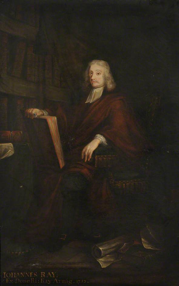 John Ray, Father of English Natural History, vintage artwork by Thomas Hudson, 12x8" (A4) Poster