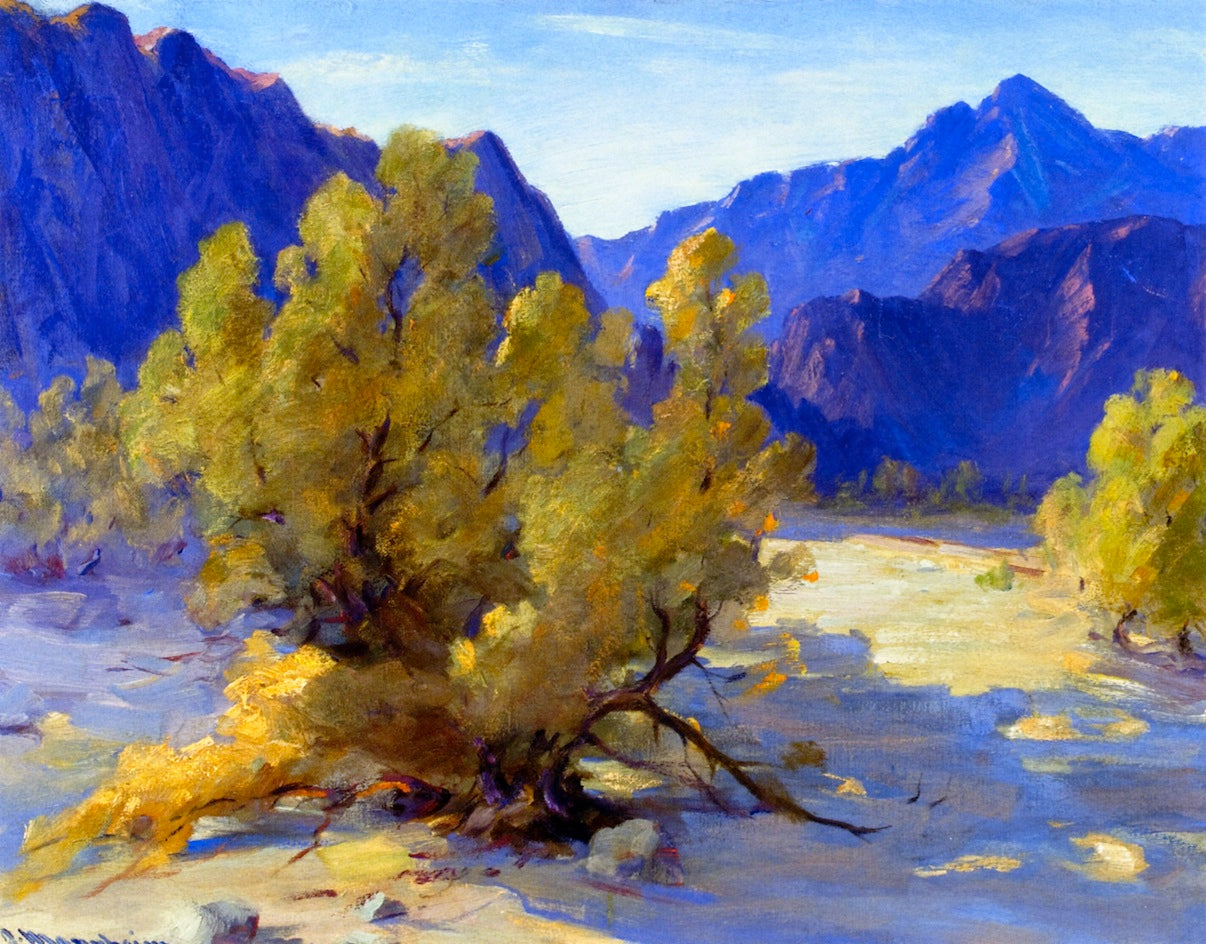 In Box Canyon by Jean Mannheim,A3(16x12")Poster