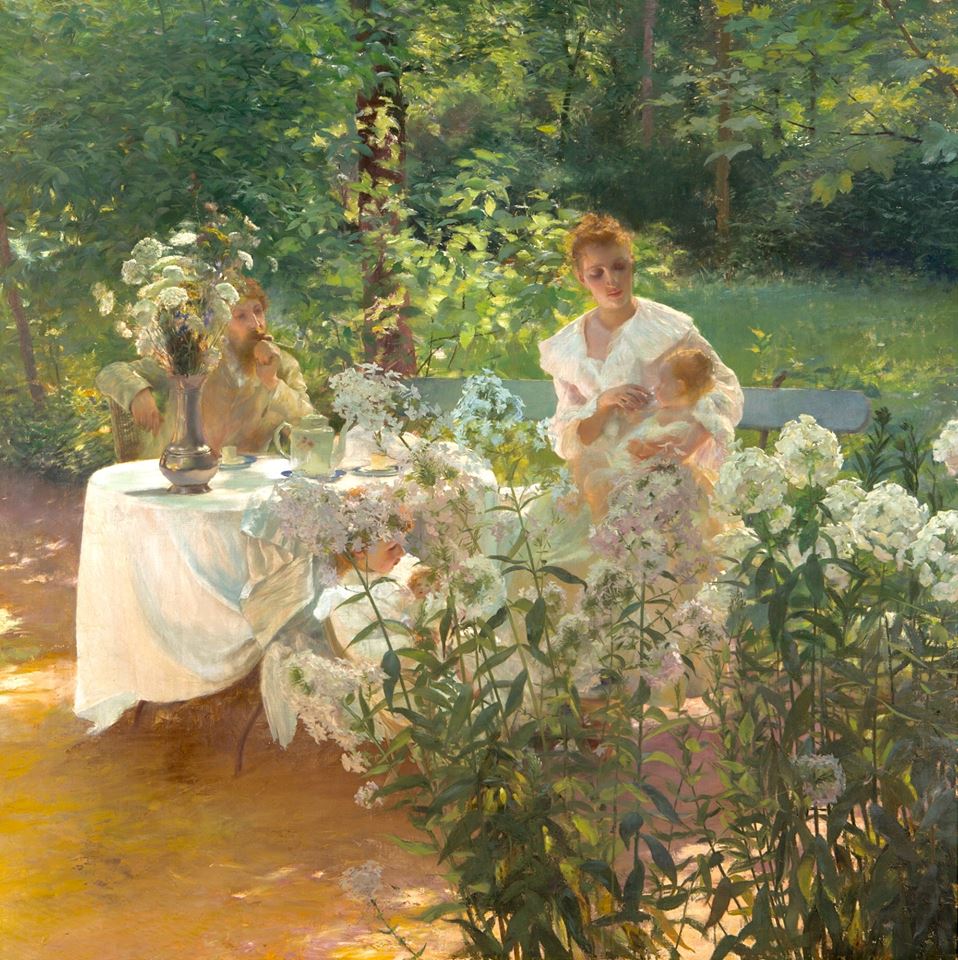 Les Phlox by Gaston La Touche,A3(16x12")Poster