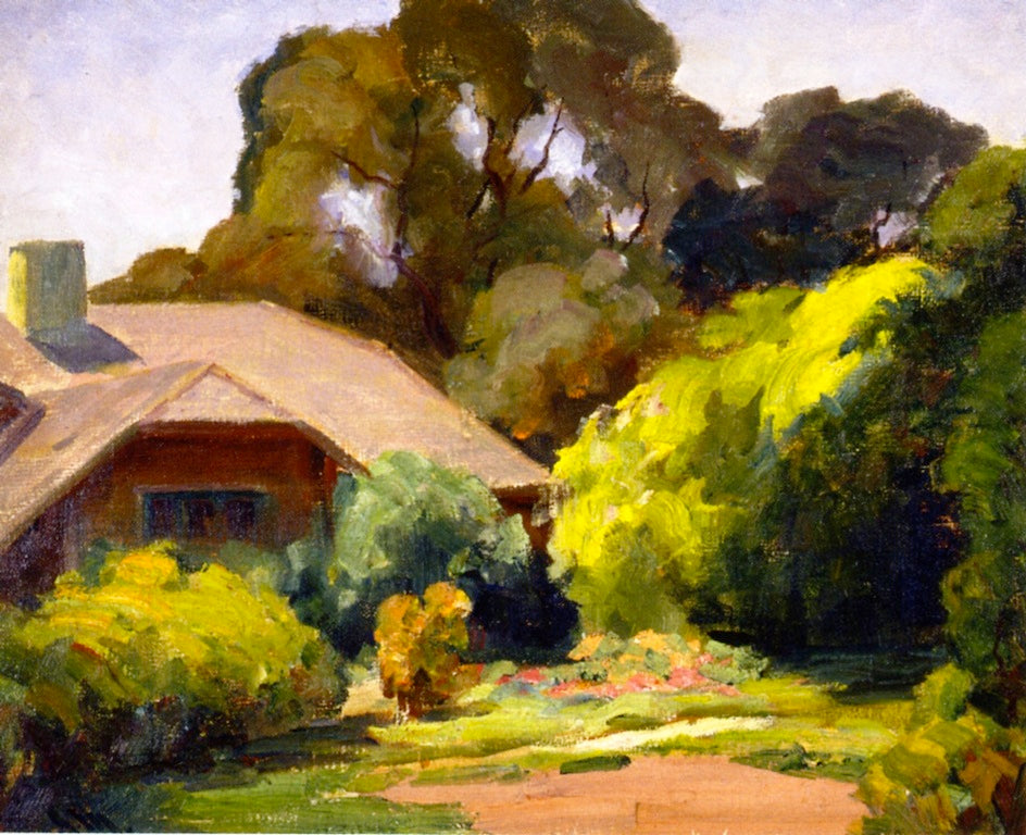 Cottage in the Woods by Jean Mannheim,A3(16x12")Poster