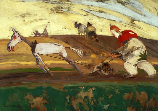 Tillage by Witold Wojtkiewicz,16x12(A3) Poster