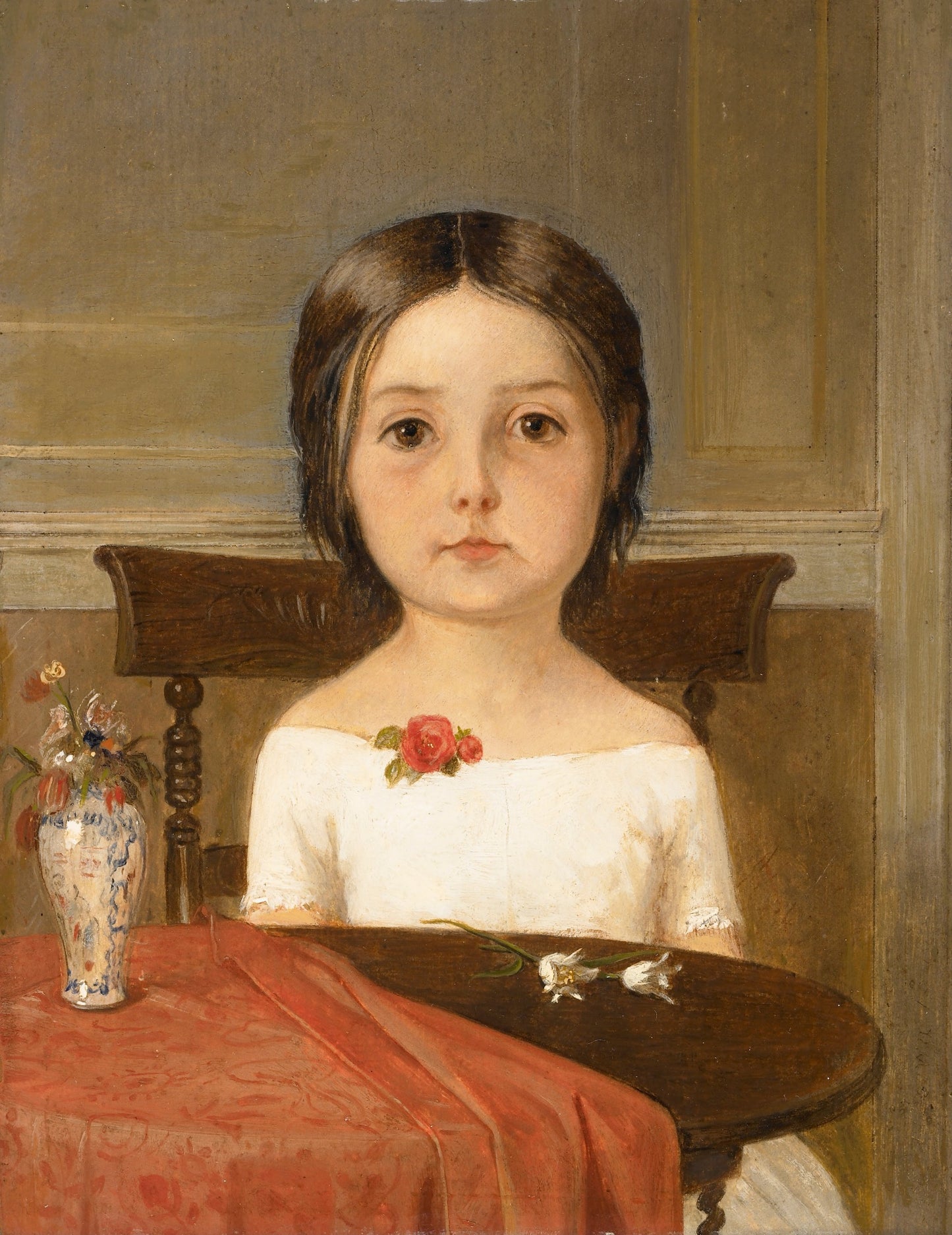Millie Smith, vintage artwork by Ford Madox Brown, A3 (16x12") Poster Print
