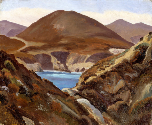 Yankee Point, vintage artwork by Edward Bruce, 12x8" (A4) Poster