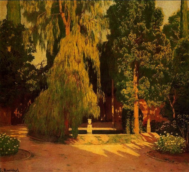 El sauce by Santiago Rusinol Prats,A3(16x12")Poster