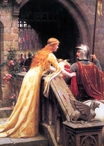 God Speed!, vintage artwork by Edmund Blair Leighton, 12x8" (A4) Poster