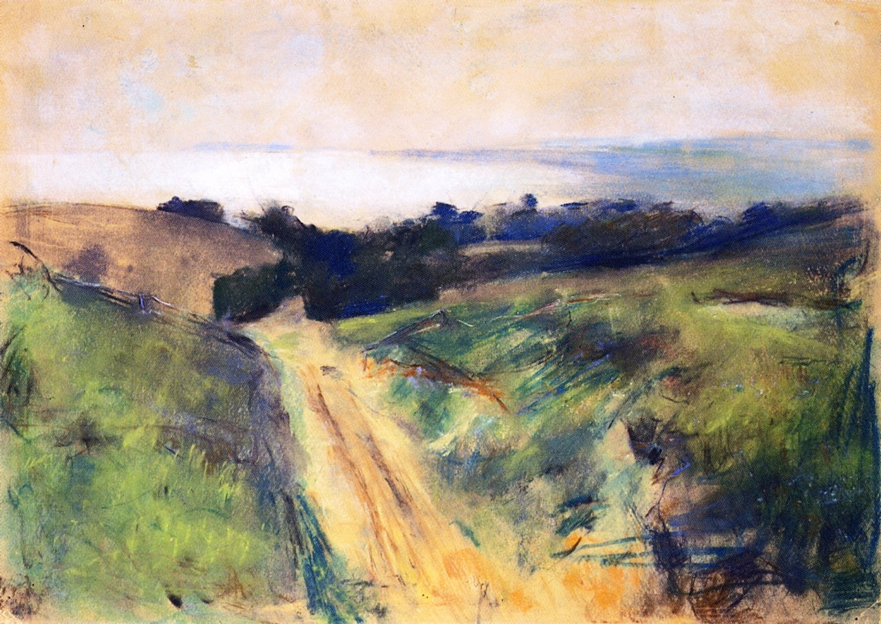 Motiv von der Ostseekuste by Lesser Ury,A3(16x12")Poster