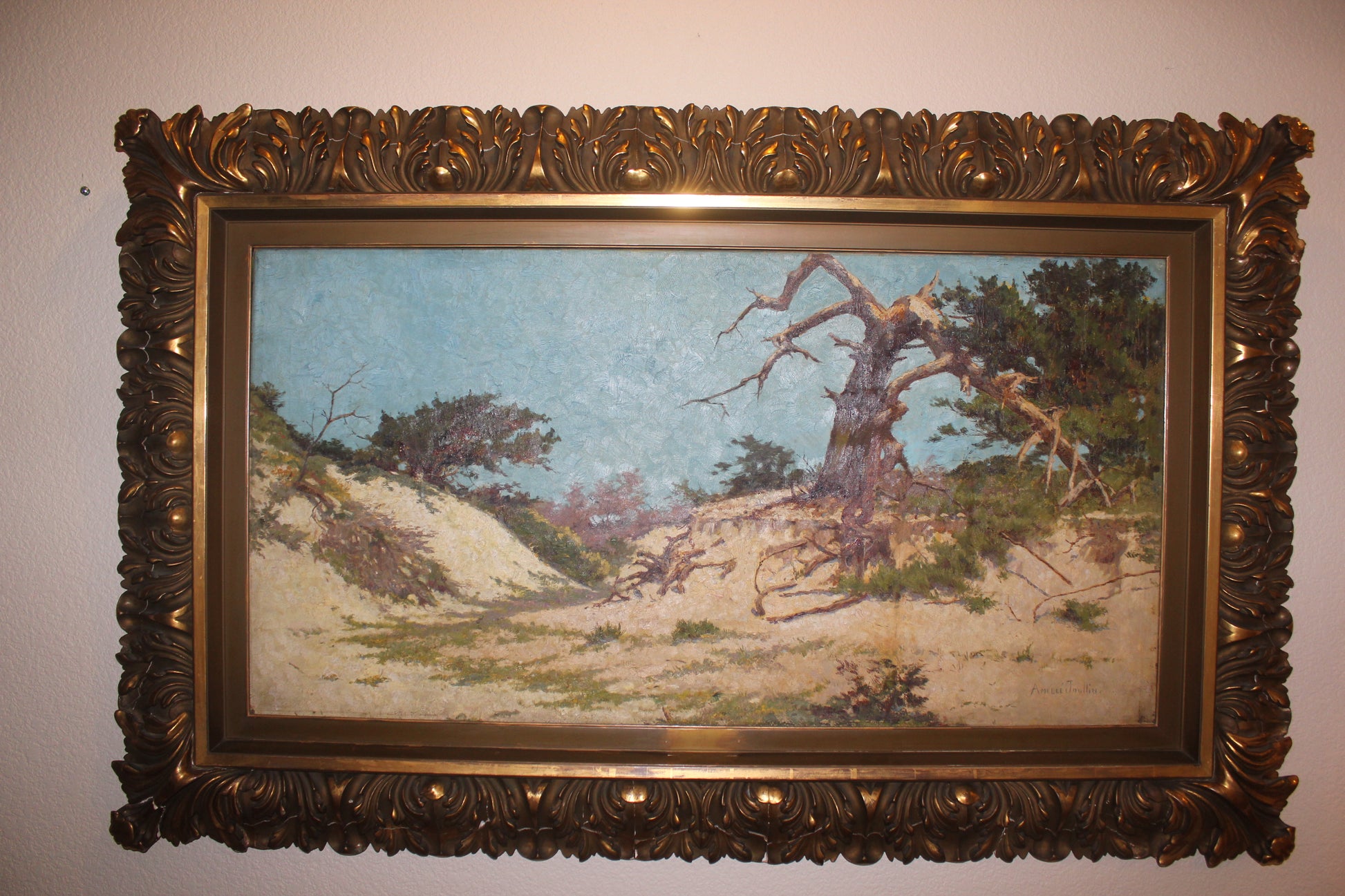 Old Cypress Monterey by Amedee Joullin,A3(16x12")Poster
