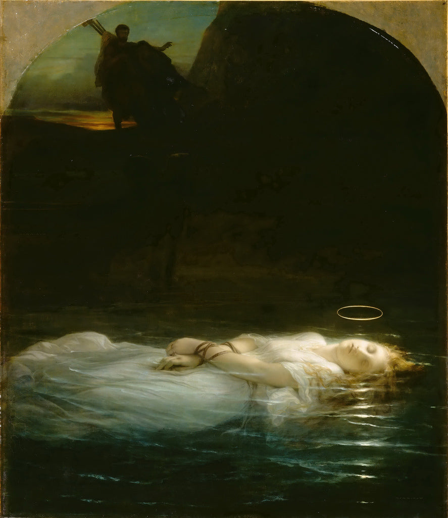 The Young Martyr, vintage artwork by Paul Delaroche, A3 (16x12") Poster Print