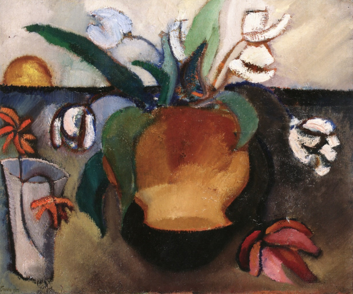Vase with Tulips by Jan Toorop,A3(16x12")Poster