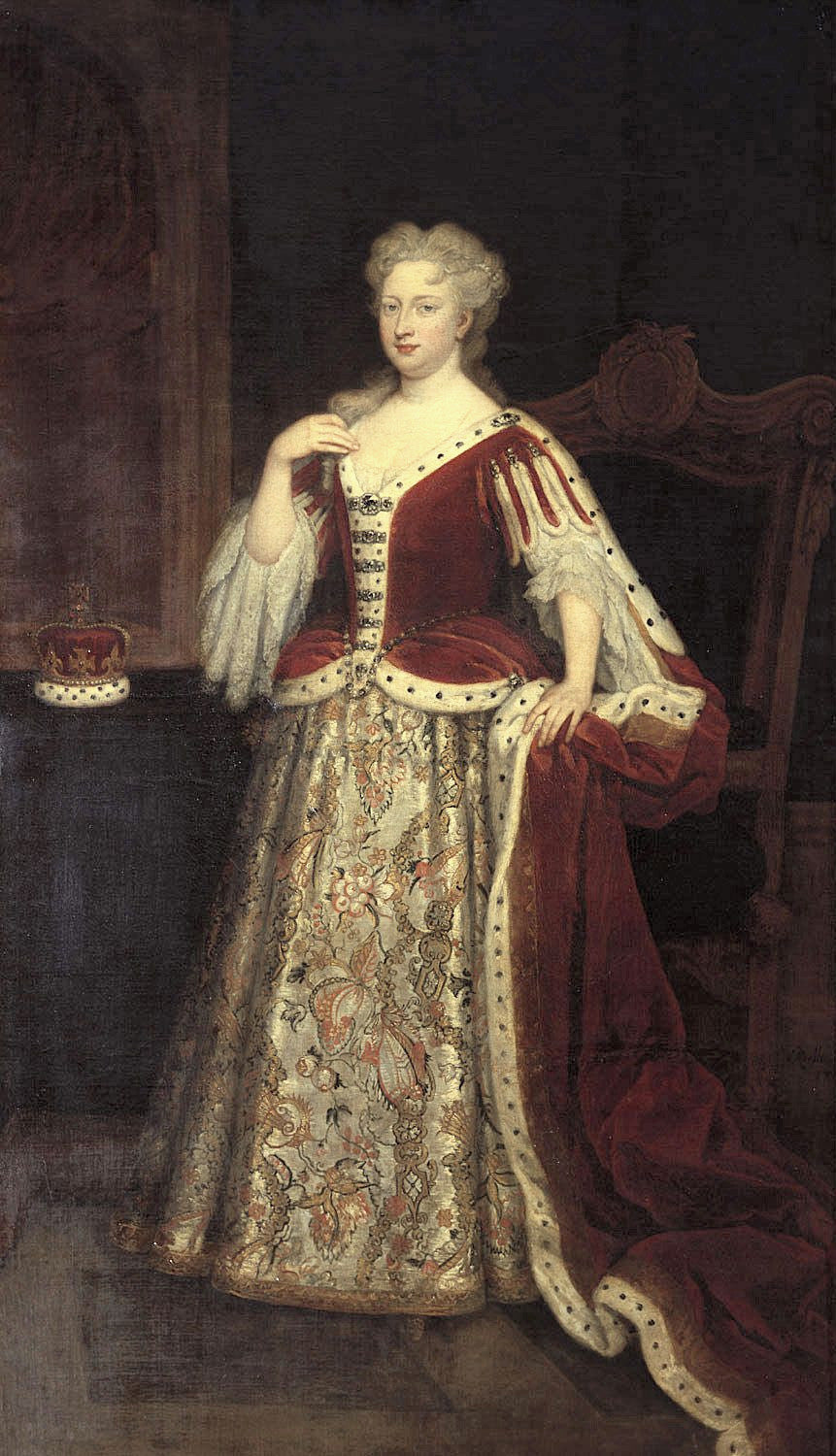 Caroline of Ansbach, vintage artwork by Sir Godfrey Kneller, BT., 12x8" (A4) Poster